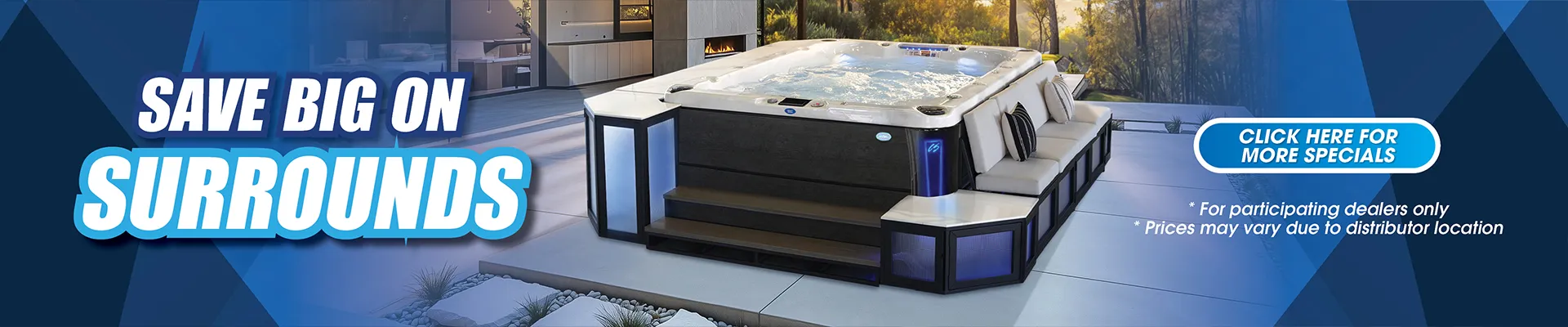 Calspas hot tub being used in a family setting - Palmbeach Gardens